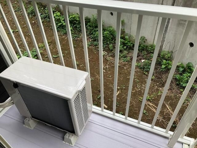 柏市中新宿１丁目のアパートのバルコニー|※別部屋参考写真