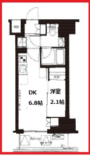 【間取り】 | フレンシア御徒町