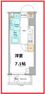 【間取り】 | プラウドフラット本所吾妻橋