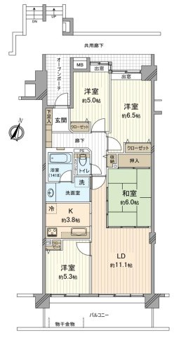 コスモ新所沢公園通り