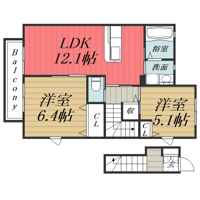 【間取り】
