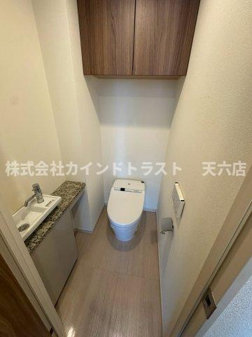 堂島ザレジデンスマークタワーのトイレ|落ち着いたトイレです