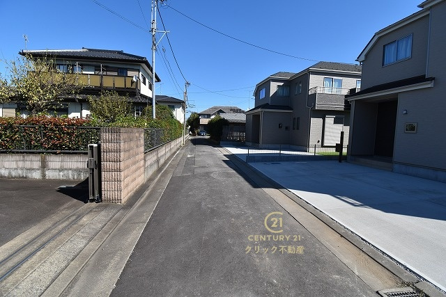 ハートフルタウン 　水戸市千波町420番　Aの前面道路含む現地写真|現地撮影（2026年10月）