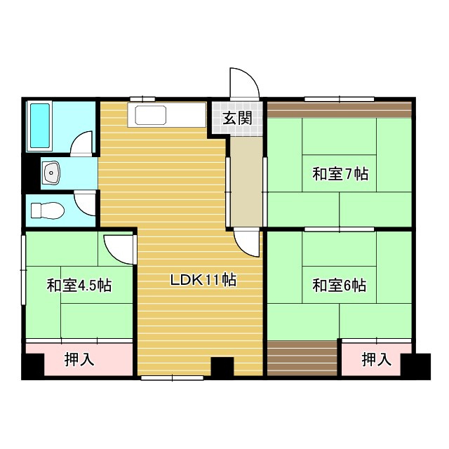 小野寺ビルの間取り