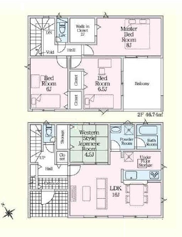 【間取り】 | 富士宮市小泉第29　新築戸建て　1号棟