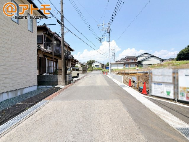 【前面道路含む現地写真】 | 富士宮市小泉第29　新築戸建て　1号棟