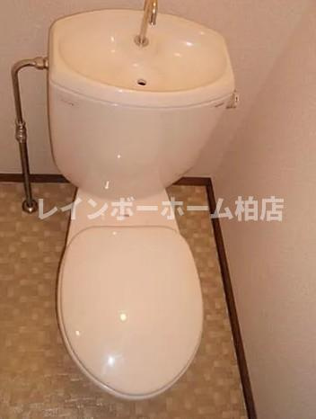 特典：仲介手数料が無料です!!のトイレ|ゆったりとした空間のトイレです