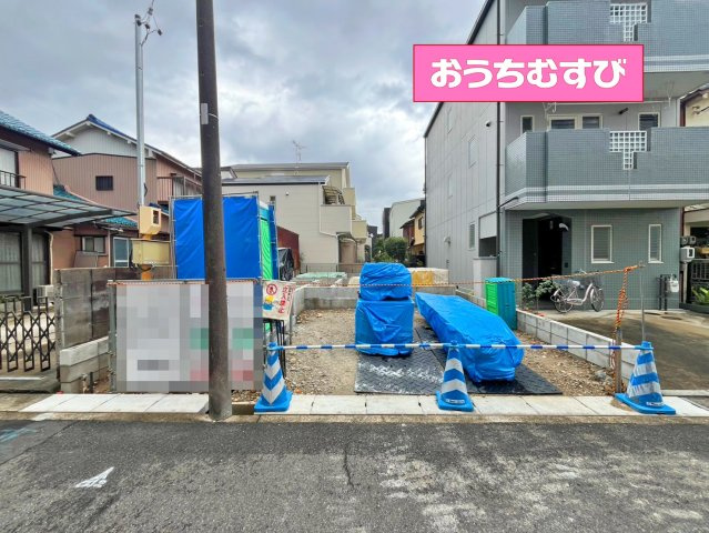 北区東味鋺4期(全1棟)の前面道路含む現地写真