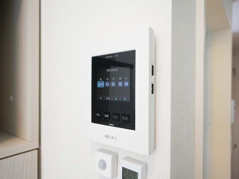 ハーモニーテラス町屋Ⅵのセキュリティ|モニター付インターホン