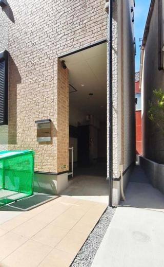 ハーモニーテラス町屋Ⅵのエントランス