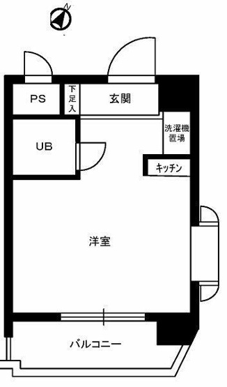 【間取り】 | ライオンズマンション雪が谷大塚