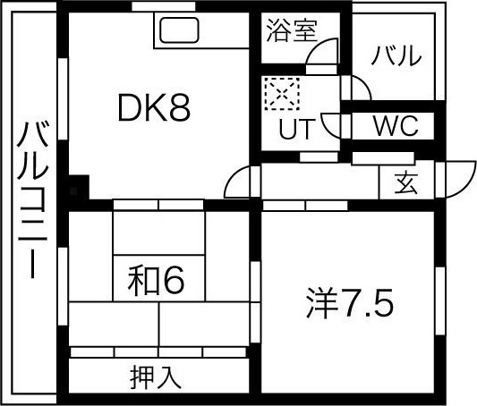 明治ビルの間取り