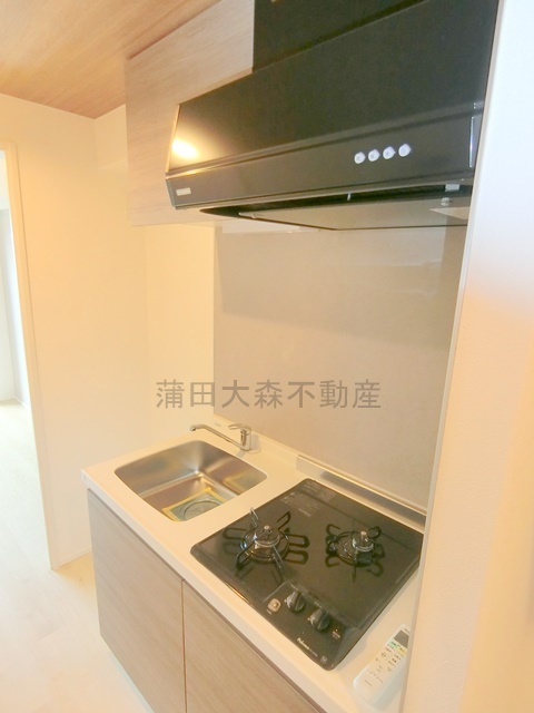 レジディア蒲田のキッチン|2口ガスシステムキッチン