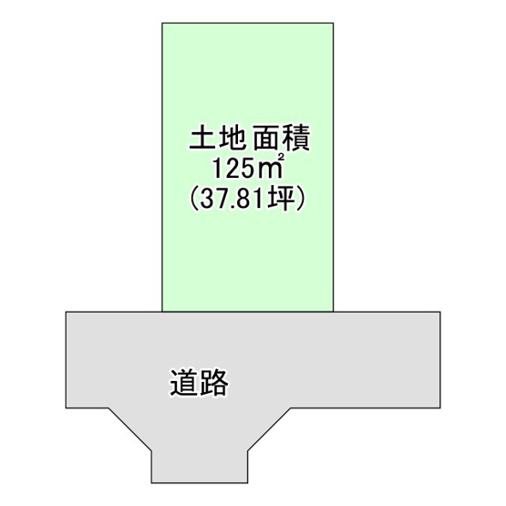 【土地図】 | ◆町田市上小山田町　建築条件なし売地　区画7◆