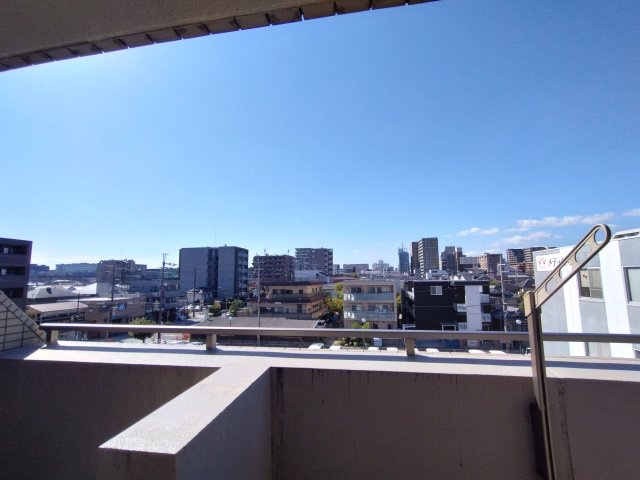 茨木シティハウスステーションコートの展望|西向き眺望です。