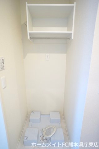 熊本市東区上南部２丁目のアパートの洗面所