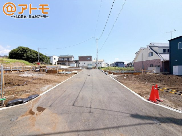 【前面道路含む現地写真】 | 富士宮市小泉第29　新築戸建て　2号棟