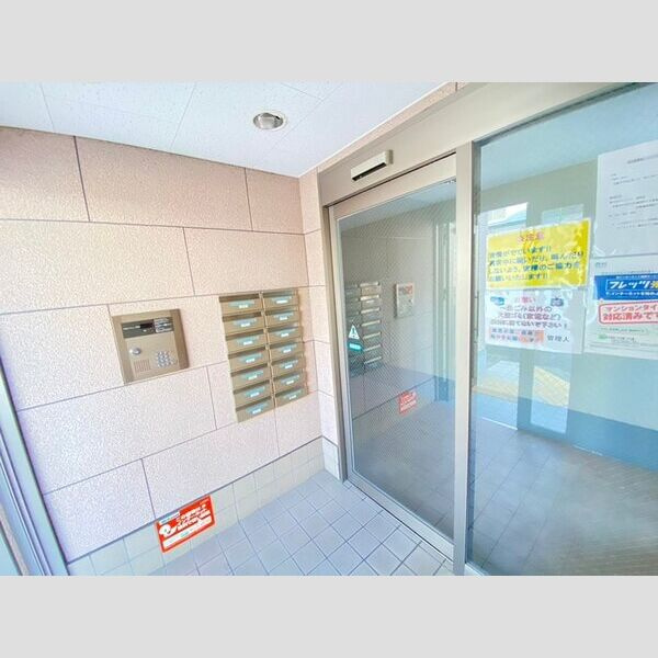 西大路御池ハイツイチキのエントランス