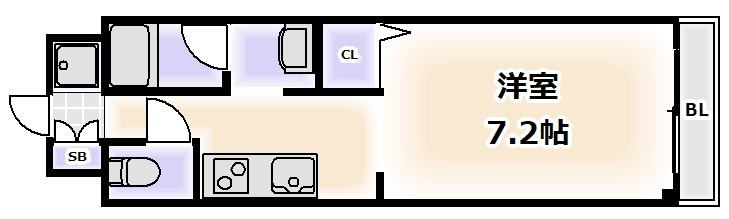 クレド山之内の間取り
