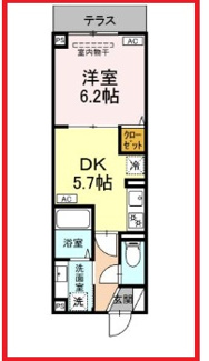 【間取り】 | ルリアン北小岩Ⅲ