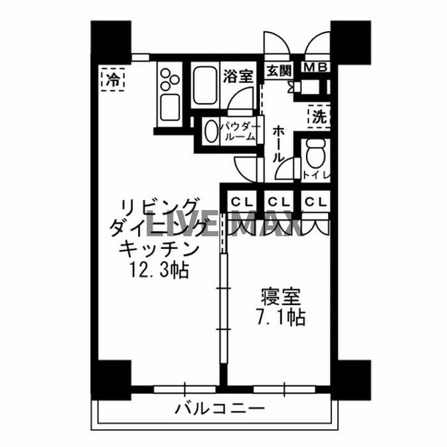 レジディア月島Ⅲ