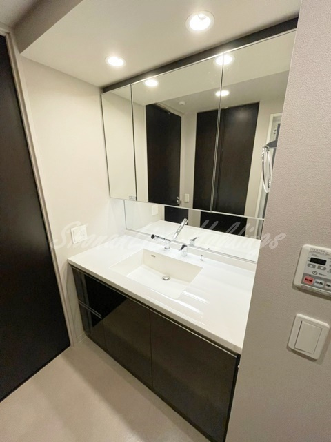 藤沢市藤が岡１丁目の賃貸マンションの洗面所