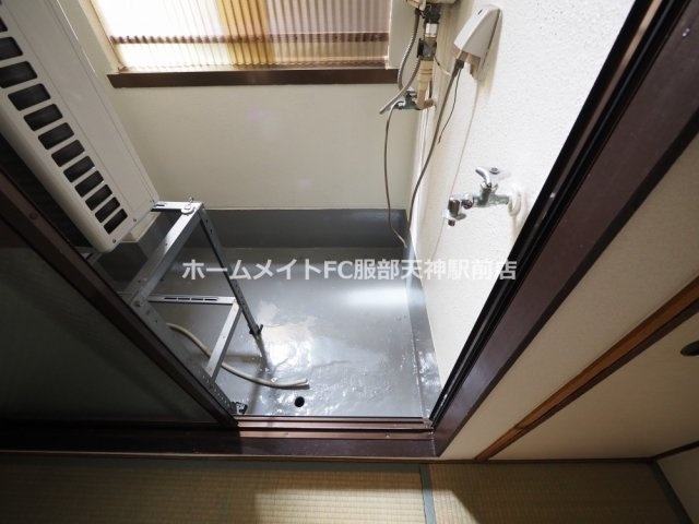 レジデンス三津屋のバルコニー