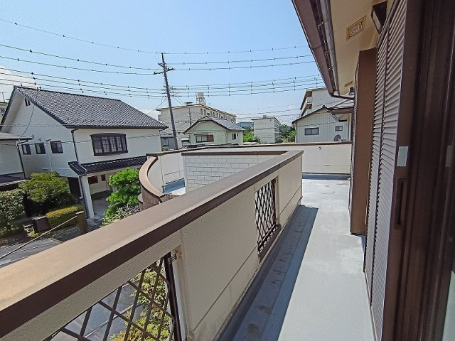 高崎市倉賀野町中古住宅のバルコニー