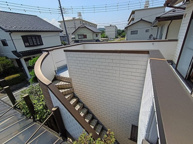 高崎市倉賀野町中古住宅のバルコニー