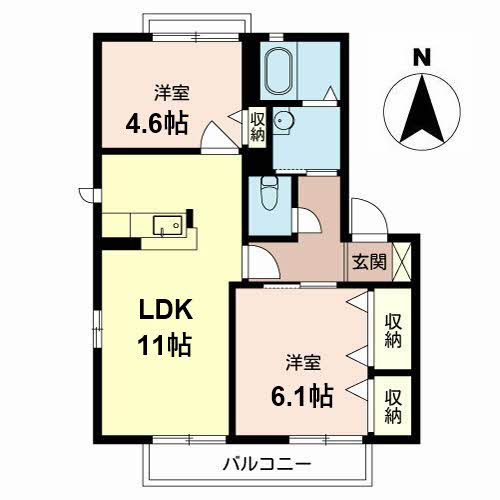 ガーデンパークの間取り
