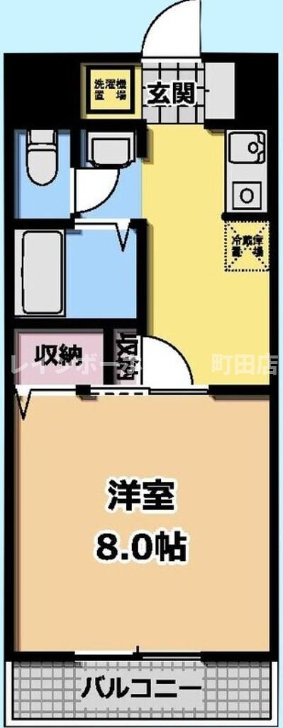 ホワイトレジデンス※初期費用分割後払いサービス利用可能物件の間取り