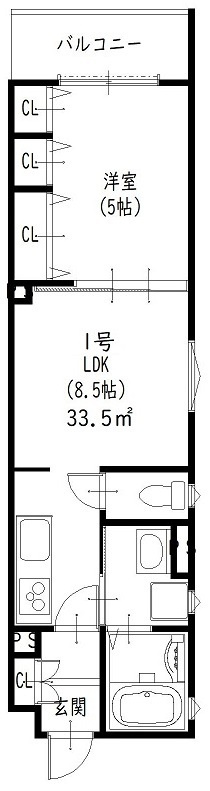 ラモーナ焼野Ⅰの間取り|ラモーナ焼野Ⅰ　間取り