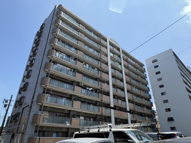 ペルル日明の外観|外観もきれいです