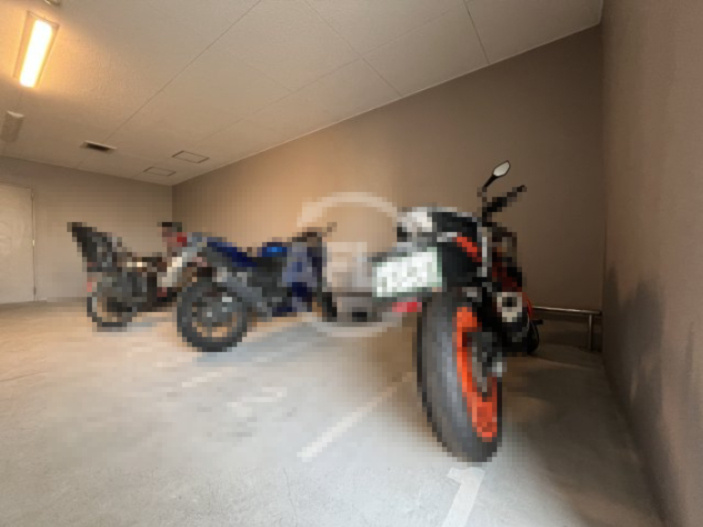 プルメリア西三国イーストのその他共用部分|バイク置き場