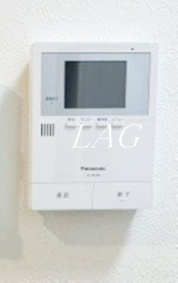 【セキュリティ】 | ハーモニーテラス日ノ出町 | モニター付きインターホンです。