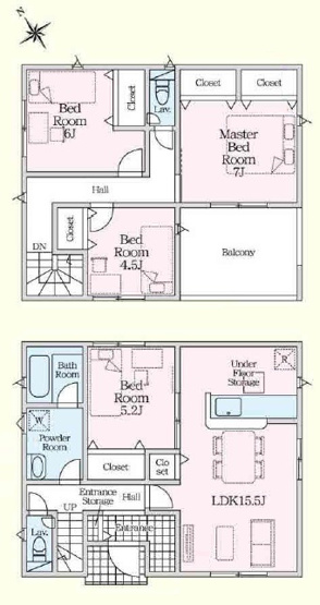 【間取り】 | 富士宮市小泉第29　新築戸建て　3号棟