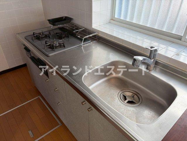 成田東1丁目戸建　ペット相談　TVドアフォン　のキッチン