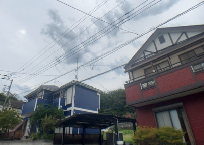 【展望】 | 石川町新築戸建 | 眺望を気にして物件を探す場合、前面に建物が建っていないか現地で確認しましょう！前面に建物があると景色はもちろん、日当たりや風通しにも影響が出てきます。住んだ時のことを想像しながら現地見学をしましょう。