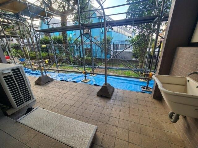 シャリエ船橋夏見台のバルコニー