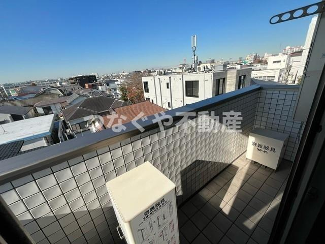 ラシーネ武蔵小山のバルコニー|ラシーネ武蔵小山