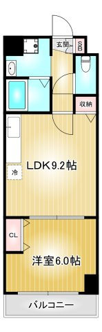 ヴァンクール新栄|名古屋市の賃貸ならMy賃貸の間取り|パレスT新栄