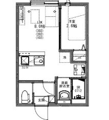 KEIAI RESIDENCE 新柏Ⅱの間取り