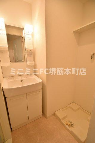 NORTH VILLAGE BIRTH PLACEの洗面所|※建物内別間取参考写真