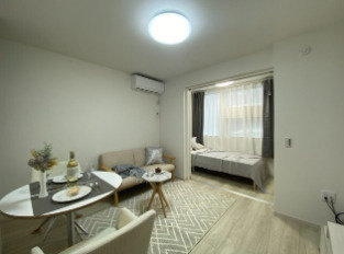 KEIAI RESIDENCE 新柏Ⅱの居間・リビング