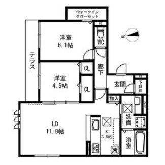 【間取り】 | Passaro Grande桃ヶ池（パッサログランデ）