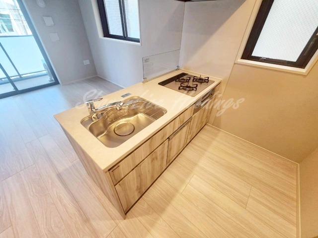 藤沢市鵠沼石上２丁目の賃貸マンションのキッチン