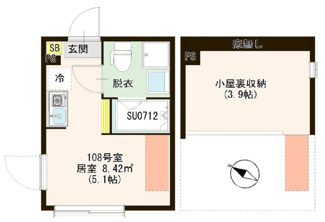 【間取り】 | クレール瑞江