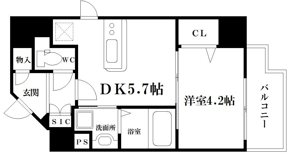 ガウディの間取り