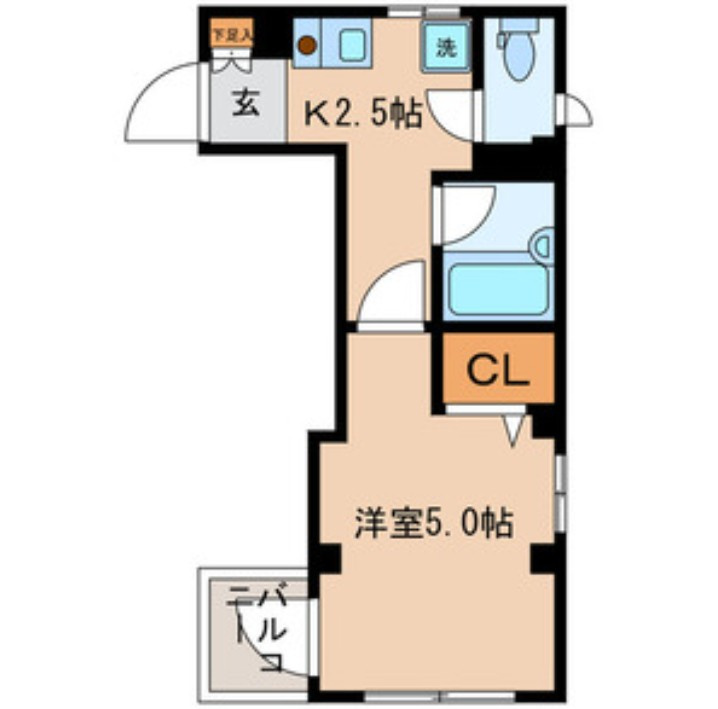サンブリッジⅢの間取り
