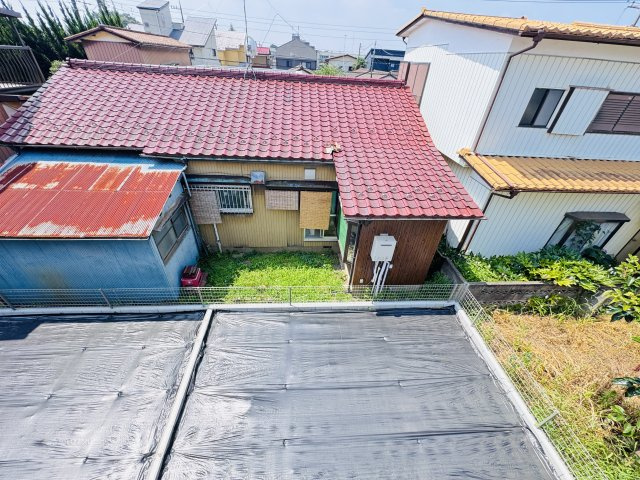 我孫子市湖北台９丁目新築戸建【湖北台西小学校：4分】の展望|バルコニーより南側眺望・南側庭スペースにつき日当たり良好♪